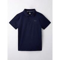 Under Armour Junior Boys Golf Matchplay Polo Shirt - Navy