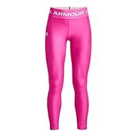 Under Armour Girls Armour Legging, Comfortable and Robust Gym Leggings, Lightweight Thermal Underwear, Girls/' Leggings with Compression Fit