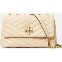 NEW Tory Burch New Cream SMALL Kira Chevron Convertible Shoulder Bag $548
