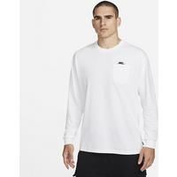 Nike Sportswear Premium Essentials Men's Long-Sleeve Pocket T-Shirt - White