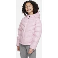 Nike Sportswear Older Kids' Synthetic-Fill Hooded Jacket - Pink