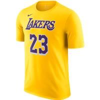 Los Angeles Lakers Men's Nike NBA T-Shirt - Yellow - Cotton
