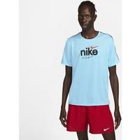 Nike Dri-FIT Miler D.Y.E. Men's Short-Sleeve Running Top - Blue