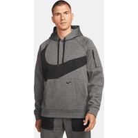 Nike Therma-FIT Men's Pullover Fitness Hoodie - Grey - Polyester