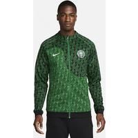 Nigeria Academy Pro Men's Knit Football Jacket - Green