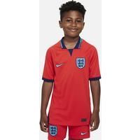England 2022/23 Stadium Away Older Kids' Nike Dri-FIT Football Shirt - Red