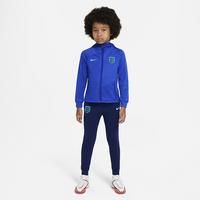 England Strike Younger Kids' Nike Dri-FIT Hooded Football Tracksuit - Blue