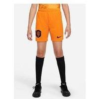 Netherlands 2022/23 Stadium Home Older Kids' Nike Dri-FIT Football Shorts - Orange