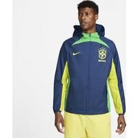 Brazil AWF Men's Full-Zip Football Jacket - Blue