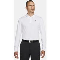 Nike Dri-FIT Victory Men's Long-Sleeve Golf Polo - White