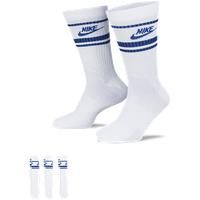 NIKE DX5089-105 Sportswear Everyday Essential Socks Unisex White/Game Royal/Game Royal S