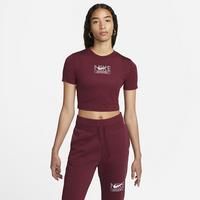 Nike Sportswear Women's Slim Cropped T-Shirt - Red