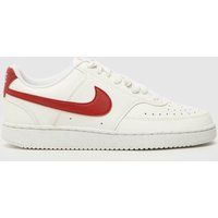 Nike W Court Vision Lo NN, Women/'s Bass, White, 4 UK