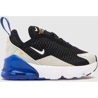 Nike Black & Grey Air Max 270 Boys Toddler Trainers