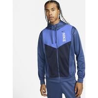 Nike Sportswear Hybrid Men's Full-Zip Hoodie - Blue