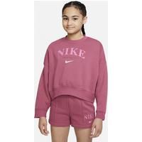 Nike Sportswear Trend Older Kids' (Girls') Fleece Sweatshirt - Purple