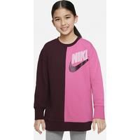 Nike Sportswear Older Kids' (Girls') Dance Sweatshirt - Red
