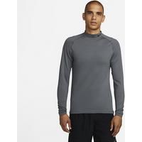 Nike Pro Warm Men's Long-Sleeve Mock-Neck Training Top - Grey