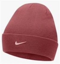 Nike pink kids cuffed beanie
