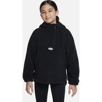Nike Therma-FIT Icon Clash Older Kids' (Girls') 1/4-Zip Winterized Jacket - Black