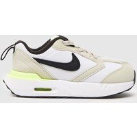 Nike white & beige air max dawn Boys Toddler Trainers