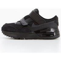 NIKE Air Max SYSTM Sneaker, Black/Anthracite-Black, 4.5 UK