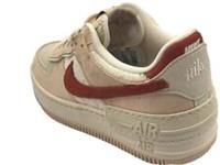 Nike Air Force 1 Trainers Womens Shadow AF1 SHIMMER SANDDRIFT Shoes Size 5 UK
