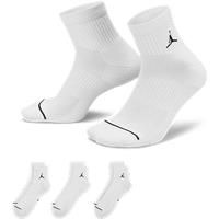 NIKE Cush Poly Socks White/Black S
