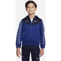 Nike Sportswear Repeat Older Kids' (Boys') Full-Zip Hoodie - Blue