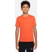 Nike Dri-FIT Miler Older Kids' (Boys') Training Top - Red - Polyester