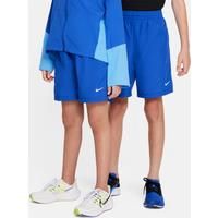 Nike Older Boys Dri-Fit Woven Multi Shorts - Blue