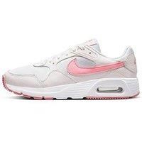 NIKE Women/'s Nike Air Max Sc Sneaker, Pearl Pink Coral Chalk White, 3 UK