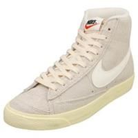 Nike Blazer Mid 77 Vintage Womens Fashion Trainers in Light Bone - 4.5 UK