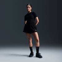 Nike Sportswear Phoenix Fleece Women's High-Waisted Loose Shorts - Black - Cotton/Polyester