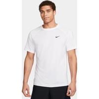Nike Ready Men's Dri-FIT Short-sleeve Fitness Top - White - Polyester/Elastane