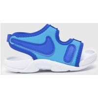 NIKE Sunray Adjust 6 Sneaker, Blue Lightning/Racer Blue-White, 3.5 UK