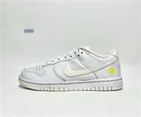 Women’s Nike Dunk Low Patent Pebble Leather Valentines Day White Heart UK Size 3