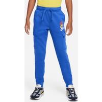 Nike Sportswear Standard Issue Older Kids' (Boys') Fleece Cargo Trousers - Blue - Cotton/Polyester
