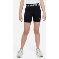 NIKE Girl/'s G Np Df 5in Short, Black/White, 6-7 Years