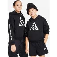 Nike ACG Icon Fleece Older Kids' Pullover Hoodie - Black - Fleece > Icon Fleece
