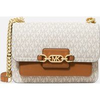 Michael Kors Women Heather LG Shldr Bag, Vanilla/ACRN