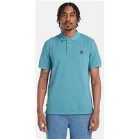 Timberland Men's Millers Pique Polo Shirt, Blue