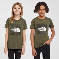 The North Face Teen Box Short Sleeve T-Shirt, Green