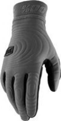 100% BRISKER XTREME Gloves Charcoal - XL