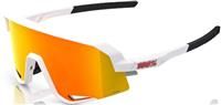 100% Slendale Cycling Sunglasses Eyewear - White