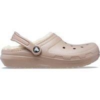 Crocs Unisex Classic Lined Clog,Mushroom Bone,6 UK Men/ 7 UK Women