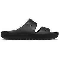 Crocs Unisex Classic Sandal v2, Black, 5 UK