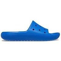 Crocs Unisex/'s Slides, Blue Bolt, 5.5 UK