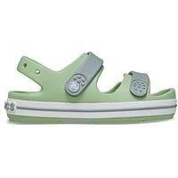 Crocs Crocband Cruiser Sandal K, Fair Green/Dusty Green, 12 UK Child
