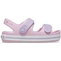 Crocs Unisex Kids Crocband Cruiser K Sandal, Lavender Pink, 3 UK